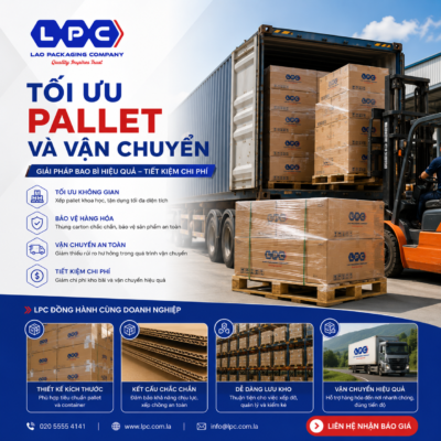 Tối ưu pallet và vận chuyển