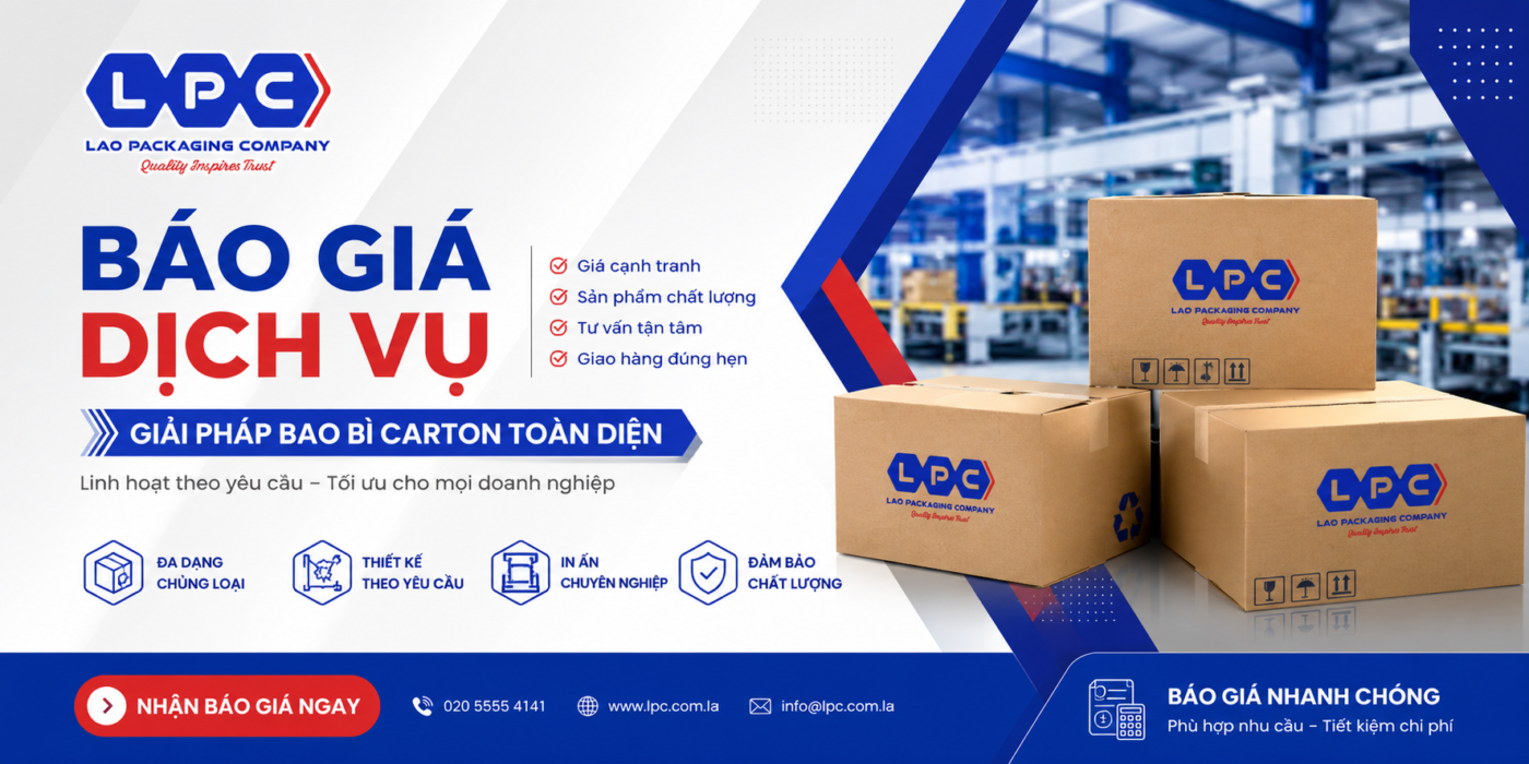 Báo giá sản phẩm theo dịch vụ và yêu cầu