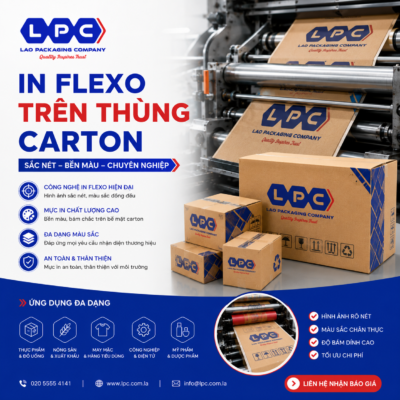 In flexo trên thùng carton