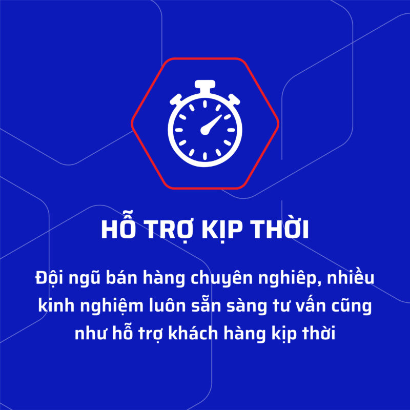 Hỗ trợ kịp thời